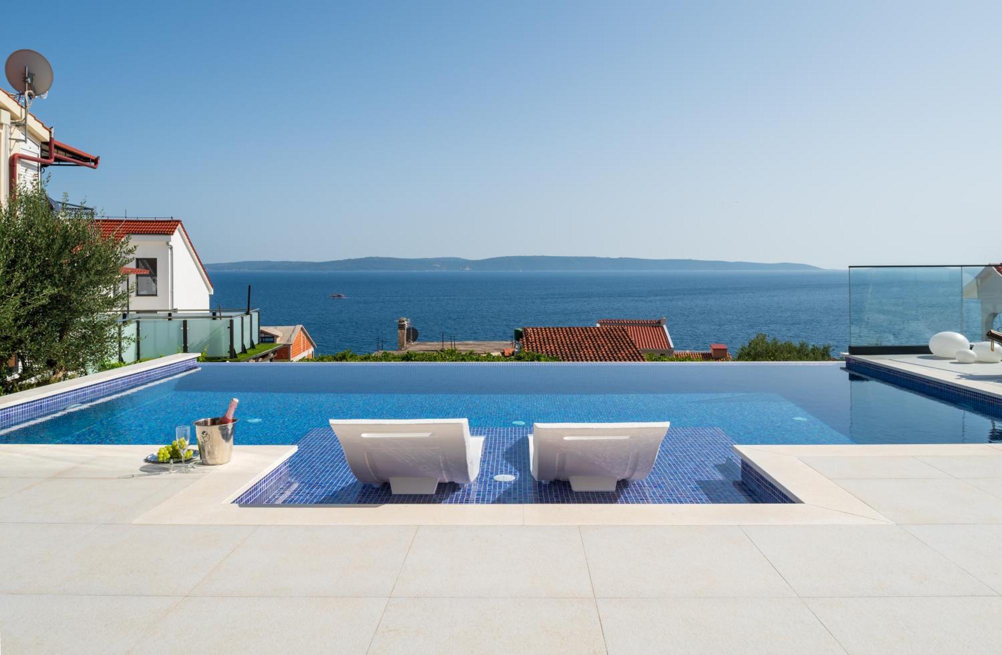 Villa Julian With A Heated Pool Trogir Exterior photo